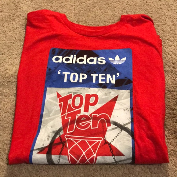 adidas top ten t shirt